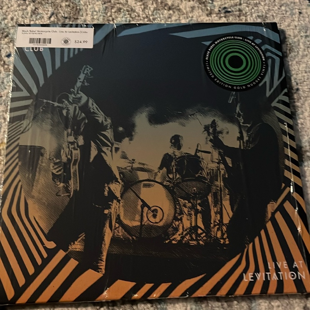 Black Rebel Motorcycle Club - Live at Levitation - opened but with hype sticker